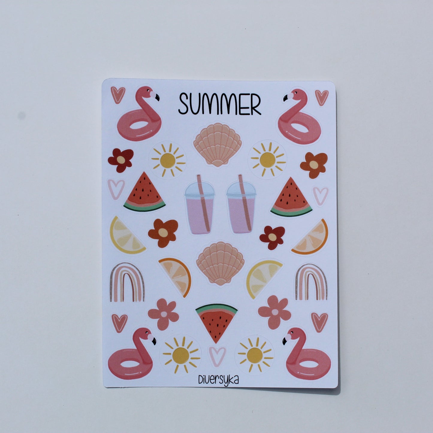 Sticker Sheet - Summer