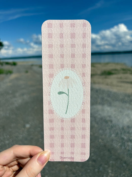 Signet - Fleur rose