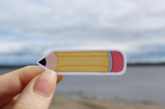 Autocollant - Crayon
