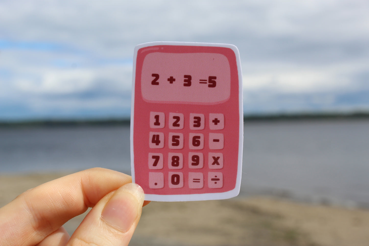 Autocollant - Calculatrice