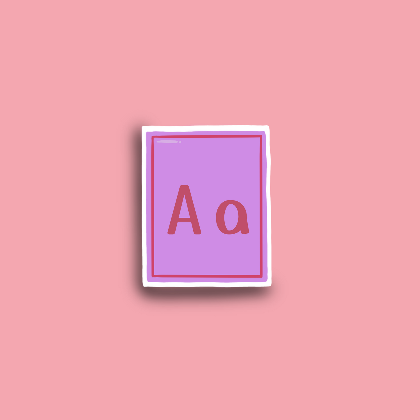 Autocollant - Affiche école