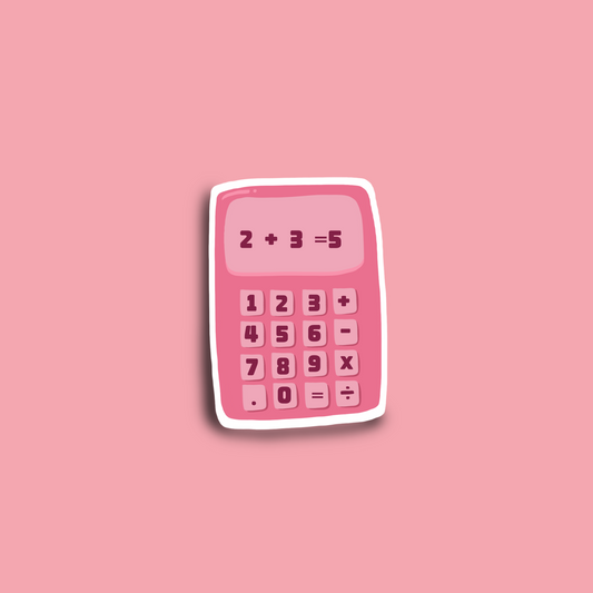 Autocollant - Calculatrice