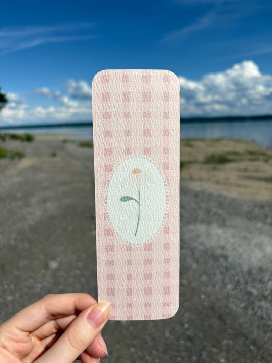 Signet - Fleur rose