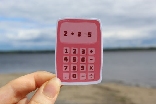 Autocollant - Calculatrice